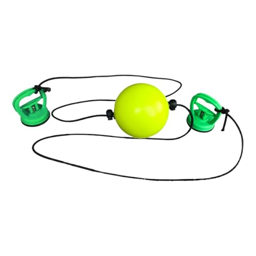Boxreflexball   Bola de entrenamiento reflex ligera, bolsa de perforación con cuerda elástica y ventosas para coordinación, equilibrio y fitness para el gimnasio y el entrenamiento deportivo