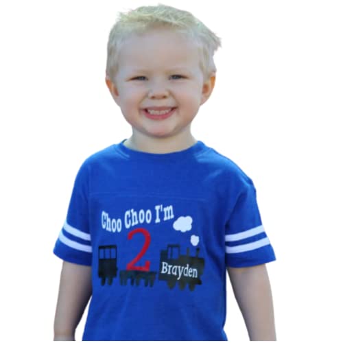 2nd Birthday Choo Choo Shirt for Toddler Boys and Girls - Adorable Train Design for Second Birthday Celebration - Soft and Durable Fabric - Available in Multiple Sizes