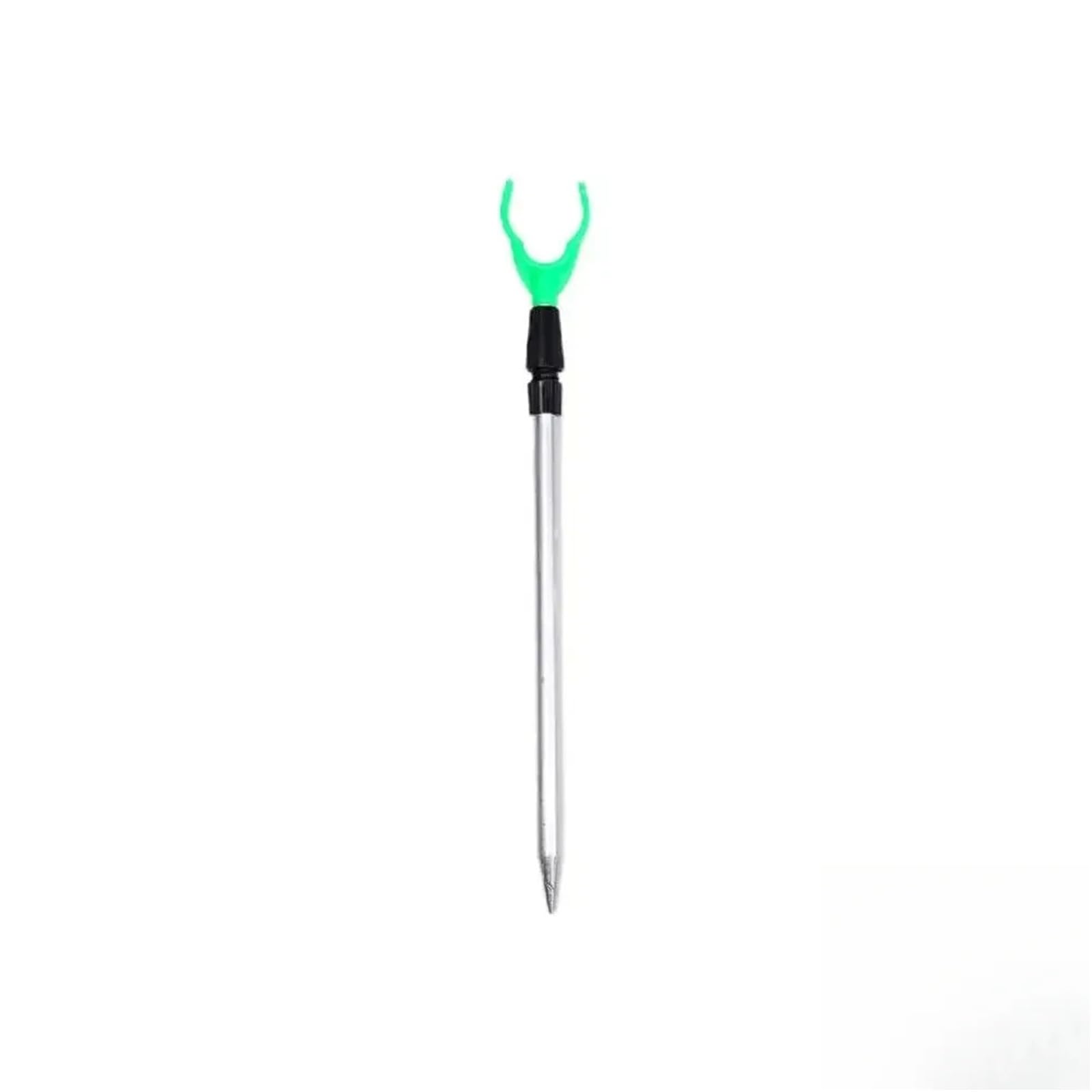 XCTDSVAH Rod Rests Fishing 50/80cm Fishing Bankstick Adjustable Extending Rod Rest Telescopic Stand Holders Bracket Accessories(Green 50 cm)