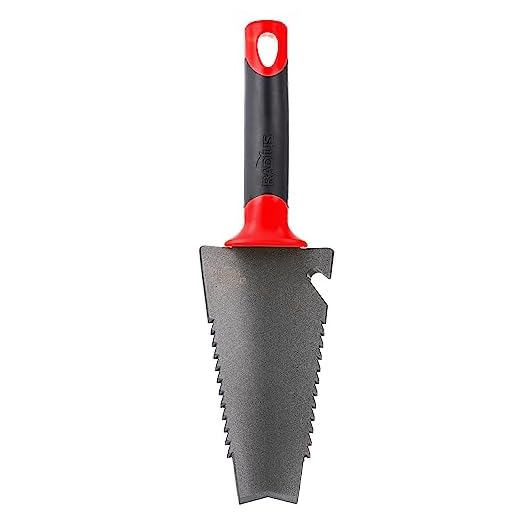 Radius Garden 17011 Root Slayer, Trowel/Holster, Original Red