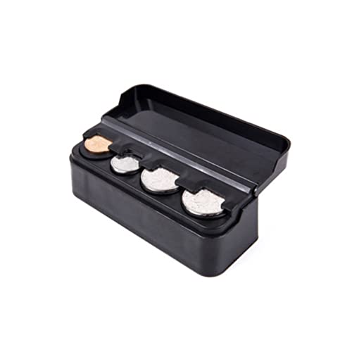 Soporte para Monedas para Carro 2 Piezas Negro miniatura 5