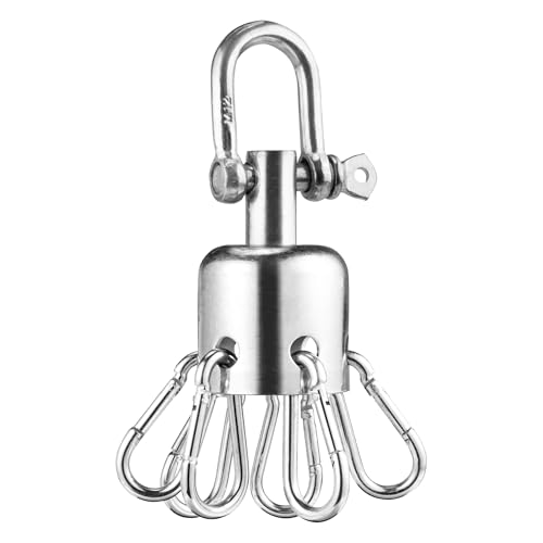 Support pivotant de plafond pour yoga aérien et sac de frappe chez soi
