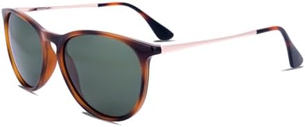 EFE Classic Oversized Polarized Sunglasses for Women Composite TR90 Frame UV 400 Protection Fashion Retro Eyewear