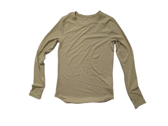 トップス NO MAINTENANCE ORI RIBBED LONG SLEEVE T No Boundaries Junior's Long Sleeve Ribbed Crewneck T-Shirt (US