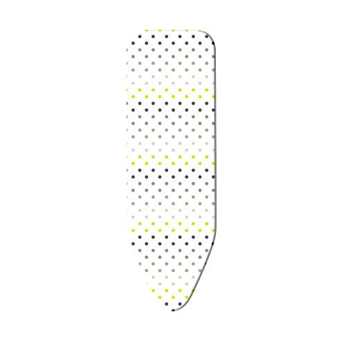Minky Funda elástica para Tabla de Planchar de tamaño Mediano, Espuma, Color Blanco, 110 x 35 cm