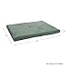 Petmaker Water-Resistant Dog Bed - Orthopedic Dog Bed with Removable Washable Cover, Non-Slip Bottom, and Egg Crate Style Foam - 44in Large Pet Mattress - Puppy Essentials (Green)