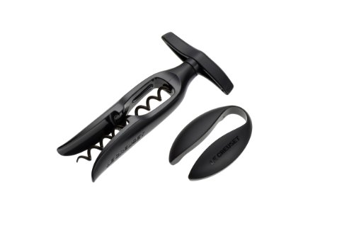 Le-Creuset GS-110-1A Classic Table Corkscrew and Foil Cutter Gift Set
