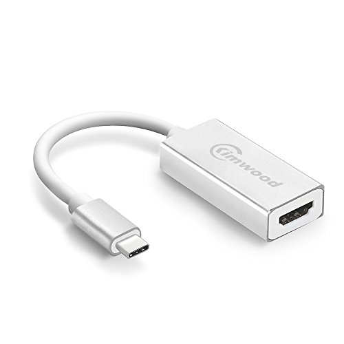 Superwang 4K Type C to HDMI Cable (Thunderbolt 3 Compatible) for 2018/17/16 MacBook Pro, Surface Book 2, iMac2017, HP Spectre x360, Galaxy S8/S8+/Note 8 and More