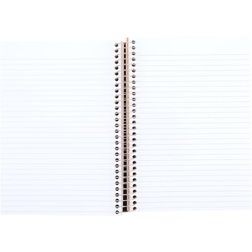 Five Star 5-Subject Cahier, 6" x 9.5" Taille de la feuille, Collège Règled (840039) | 300 Pages/150 Feuilles, Wirebound, Pas de marge, Couvertures en poly de couleur assorties, 1 Carnet de notes, couleur mai Vary