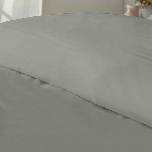 Funda de edredón gris Serene para dormitorios modernos y relajantes 4