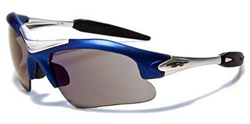 XLoop High Profile Sport Cycling Triathlon Sunglasses (Blue)