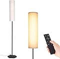 Floor lamp - 12W Floor Lamps for Living Room with 3 Color Temperatures,Reading Lamp with Remote Control,Tall Lamp,Led Lamp,Living Room Lamp,Color Changing Lamp with Beige Lamp Shade(Bulb Included)