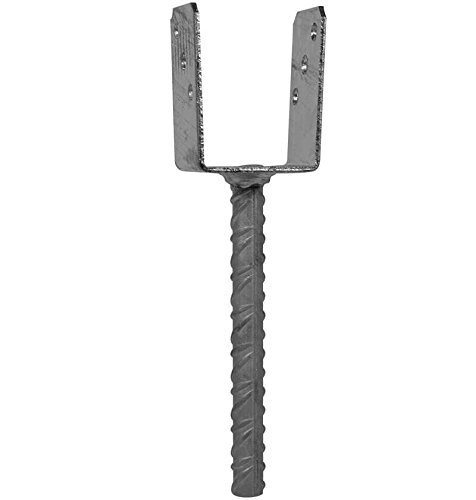 Preisvergleich Produktbild 1 Stück profiBAUline Pfostenträger U Form Dolle Grösse 121x400 Dolle