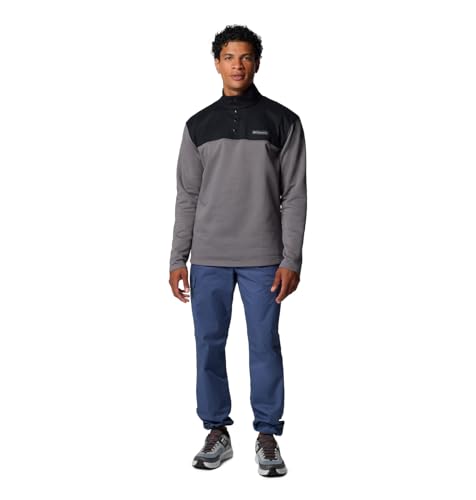 Image of Columbia Men's Pitchstone Overlay Half Snap