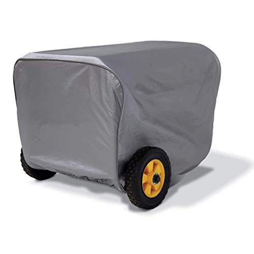 N&F Weather-Resistant Storage Cover for Portable Generators,Waterproof Heavy Duty Lawn Mower Cover, UV and Dust Protection Lawn Tractor Cover
