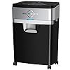 BONSEN Paper Shredder, 20-Sheet 60 Mins Nonstop Heavy Duty Paper Shredder for Office, 60dB Ultra Quiet Cross-Cut Shredder with 6.6 Gals Basket, Anti-Jam CD and Credit Shredder for Home Office (S3104)