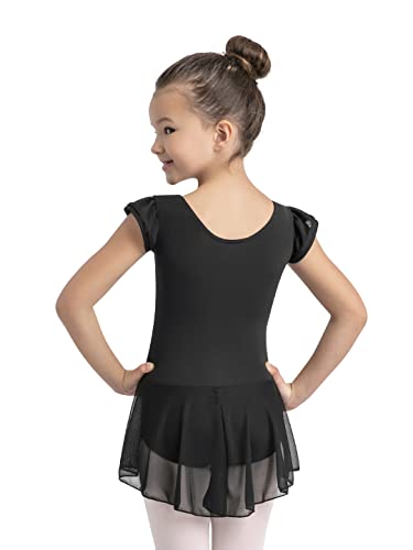 Capezio Girls Flutter Sleeve Dress2