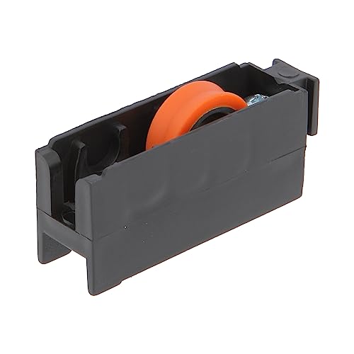 Amig - Rodamiento Ventana Corredera - Juego de 2 unidades - Tamaño 56 x 23 mm - Carcasa de Nylon Con Rodamientos de Bolas - Diseñado para Ventanas Deslizantes - Color Negro