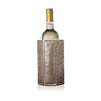 Vacu Vin Rapid Ice Wine Cooler - Platinum