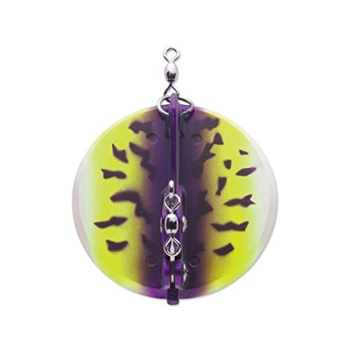 Luhr-Jensen 3/0 Dipsy Diver Purple Fire UV/Chrome Bottom