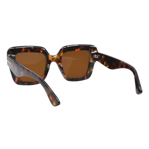 PASTL Women's Sunglasses Square Trapezoid Shape Thick Bold Frame UV4003