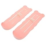 BESTonZON 2stücke Kinderschuhgrößenmessgerät Fußgrößenmesser Schuhgrößenmessskala Kleinkindschuhgrößenmesser Babyschuhgrößenmesser