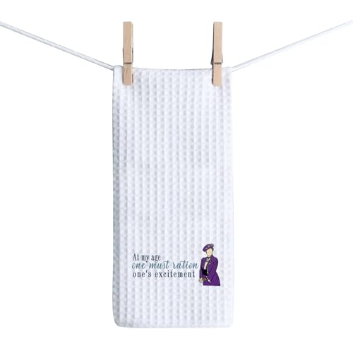 ZJXHPO TV Show Inspired Kitchen Towel TV Show Kitchen Decor Housewarming Gift (at My Age Towel)