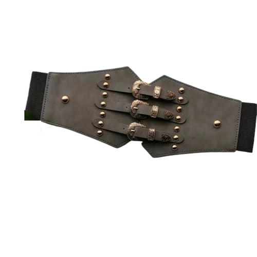 Elastic Corset Belt Plus Size Wide Belts for Women Waist Stretch Cummerbunds Big Waistband Dress Vintage