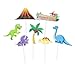 Dinosaur Birthday Party Supplies - Dinosaur Decorations, Foil Balloons, Banner & Cake Topper for Boys & Girls