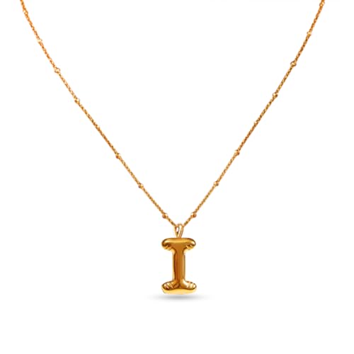 Image of Rubans Demi Fine Stainless Steel Alphabet Pendant CZ Gift for Women & Girls