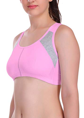 Image of Eve's Beauty Women's Cotton Padded Wire Free Sports Bra