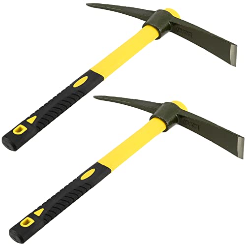 MUKCHAP 2 PCS 15 Inch Pick Mattock Hoe miniatura 1