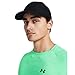 Under Armour Men's Iso-Chill ArmourVent Stretch Fit Hat, (001) Black / / Castlerock, X-Large/XX-Large