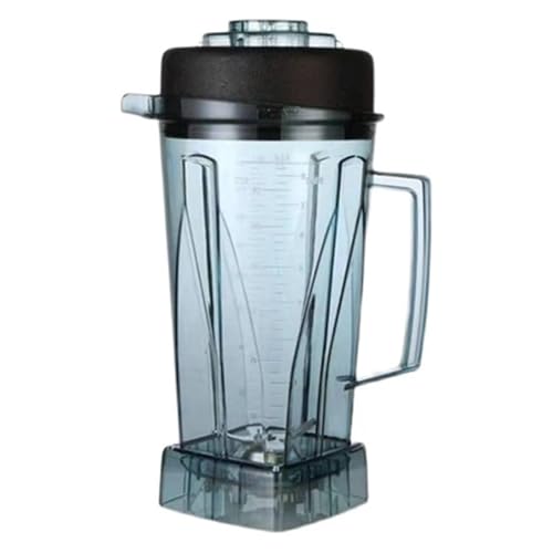 Vaso de licuadora, Compatible con TWK-767 TM-800 767 JTC-767 800, Compatible con Mezclador Omniblend, Recipiente, Jarra, Compatible con Jarra, Parte Inferior con Cuchillas, Tapa, Cuerpo Superior