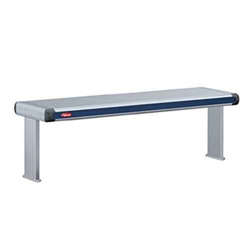 Hatco GR2AHL-66D3 Infrared Foodwarmer with lights, showing the long heating element and integrated lights.