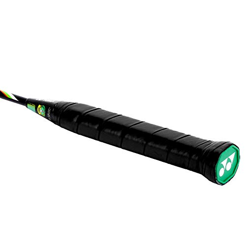 Image of YONEX Nanoray Light 9i Strung Badminton Racquet (Black, G4, 75-79.9 Grams, 24 pounds)