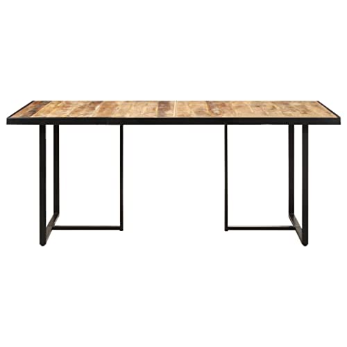 Table à manger 160 cm en manguier : la solution durable pour optimiser l'espace - 2