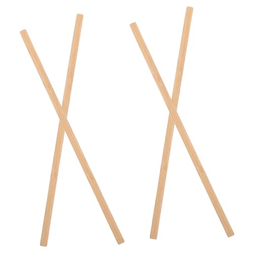 Bestonzon 4 soportes de fichas de mahjong compactos de madera miniatura 1