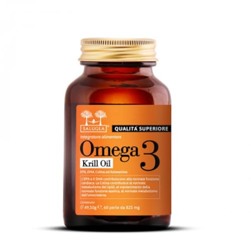 OMEGA 3 KRILL OIL Salugea - 100% naturale da puro