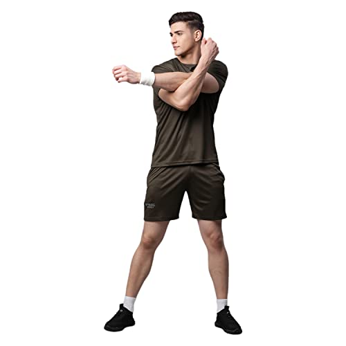 Image of Mack Jonney Dryfit Lycra Solid Shorts for Men-Dryfit D11 01-P