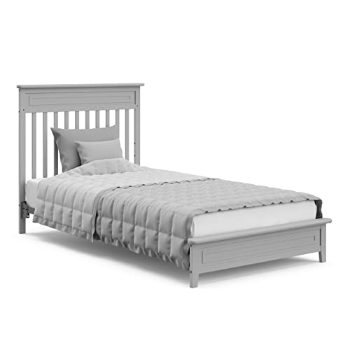Image of Storkcraft Petal 4-in-1 Convertible Mini Crib, Pebble Gray