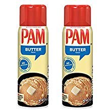 Pam Butter Flavor Cooking Spray, 5 oz 3pack