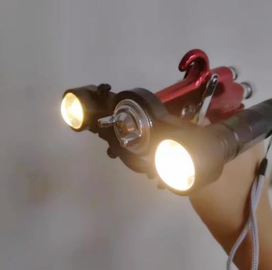 Image of LED Light Spray Paint Gun Attachment, Universal Adjustable Brightness Lighting System, Automotive Home Use