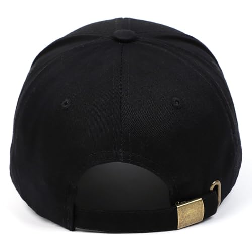 Image of XYIYI Original Classic Cotton Baseball Cap Adjustable Dad Hat Unconstructed Plain Cap