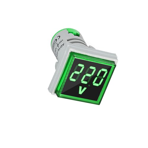 Detector de Voltaje de Alta Precisión Pantalla LED De Tensiones Fácil Operación Para Electricistas Y Técnicos