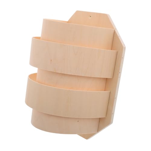 VICASKY Paralume per Sauna in Legno di Tiglio Leggero e Decorativo Copertura Lampada Antideflagrante con Luce Facile da Installare e Pulire Adatto per Stanze Sauna e Bagno Turco