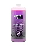 🚘 EXTREME FOAM - DIE PROFESSIONELLE VORWÄSCHE: Fusionskin Extreme Foam ist ein hochwirksamer pH-neutraler Reinigungsschaum zur Vorwäsche mit Hilfe einer Foam Lance oder eines Schaumsprühers. Anders als herkömmliche Snow Foams, haben wir diesen Schaum entwickelt, um porentiefe Reinigung zu gewährleisten. Für alle glänzenden Oberflächen, Lack, Folie, Carbon, Chrom, Aluminium, Kunststoff, Plexiglas, und vieles mehr.