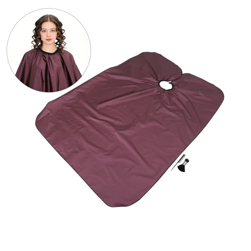 Set de capa para corte de cabello impermeable 3 piezas miniatura 7