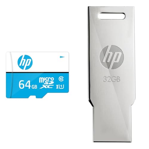 Image of HP 64GB MicroSD Memory Card SDXC mx310 Class 10, UHS-I, U1 Card, Upto 100MB /s R, 10 Y Warranty