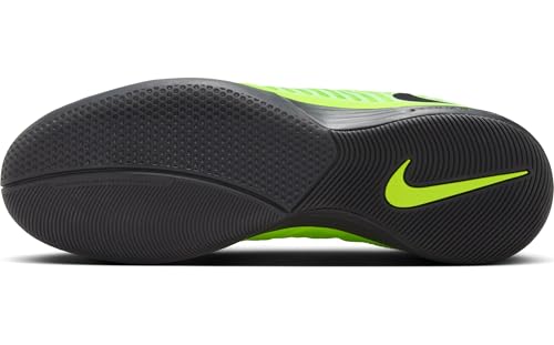 Nike Lunargato II Indoor/Court Low-Top Soccer Shoes (580456-012, Black/Volt)3